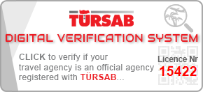 TÜRSAB A 15422 Lisans Logosu